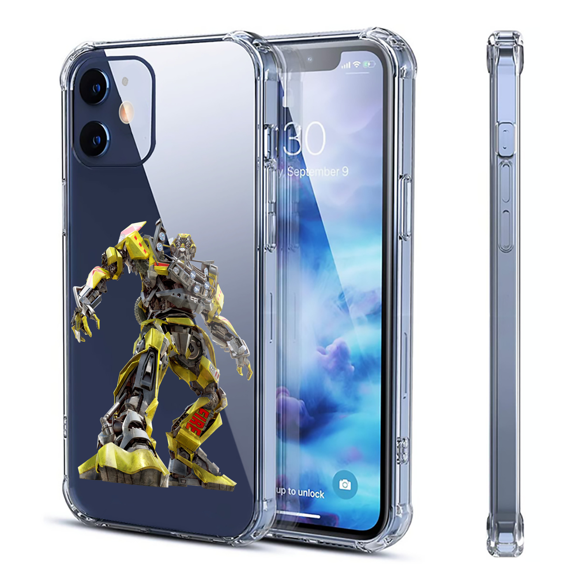 （画像用）  【iPhone 12シリーズ対応】透明スマホケース（クリアソフトケース）